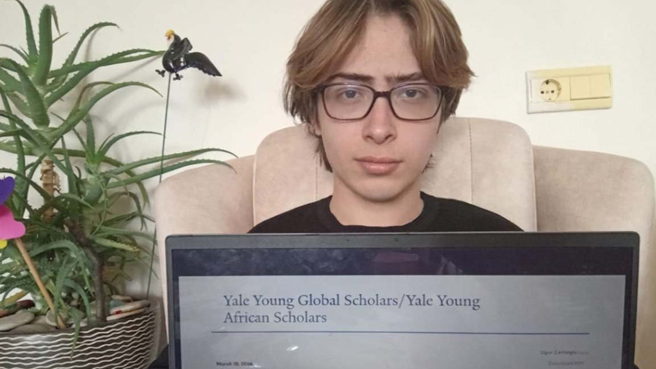 Eskişehirli Genç Yetenek Uğur Zaimoğlu’nun Yale Üniversitesi’ne Tam Bursla Kabulü