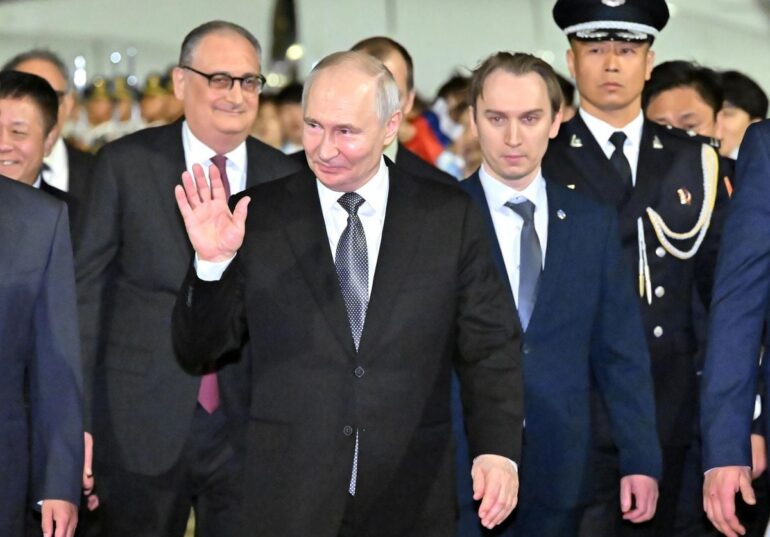 Putin, Resmi Ziyaret İçin Çin’in Başkenti Beijing’de