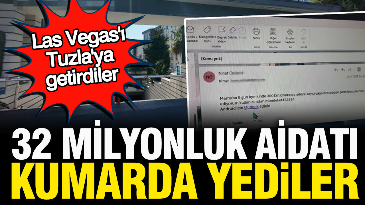 Sitenin 32 milyon liralik aidatini kumarda yediler mmhyBHDv